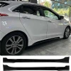 Hyundai i30 Custom Yan Marşpiyel Seti Mat Siyah Plastik 2 Adet 2012 2013 2014 2015 2016 2017