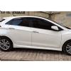 Hyundai i30 Servis Yan Marşpiyel Seti Mat Siyah Plastik 2 Adet 2012 2013 2014 2015 2016 2017