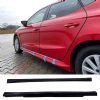 Seat İbiza Mk5 Aero Yan Marşpiyel Seti Mat Siyah Plastik 2 Adet 2017 2018 2019 2020 2021