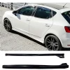 Seat İbiza Mk4 4Kapı Cupra Yan Marşpiyel Seti Mat Siyah Plastik 2 Adet 2008-2017