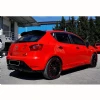 Seat ibiza Mk4 Difüzör Difizör Plastik Parlak Siyah 2008-2017 Arka-bodykit-ek-karlık