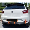Seat ibiza Mk4 Difüzör Difizör Plastik Parlak Siyah 2008-2017 Arka-bodykit-ek-karlık