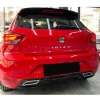 Seat İbiza Mk5 Difüzör Difizör Plastik Parlak Siyah Egzoz Görünüm 2017-2023 Arka-bodykit-ek-karlık