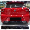Seat İbiza Mk5 Difüzör Difizör Plastik Parlak Siyah Egzoz Görünüm 2017-2023 Arka-bodykit-ek-karlık