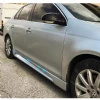 Vw Jetta Mk5 Yan Marşpiyel Seti Mat Siyah Plastik 2 Adet 2005 2006 2007 2008 2009 2010