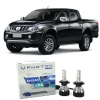Mitsubishi L200 Led Xenon Uzun + Kısa Far Ampulü H4 Access Yeni Seri Beyaz 2005-2017