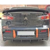 Mitsubishi Lancer Evo Arka Ek Plastik Siyah Difüzör Arka-bodykit-ek-karlık