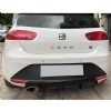 Seat Leon Mk2.5 Difüzör Difizör Plastik Parlak Siyah 2009 2010 2011 2012 Arka-bodykit-ek-karlık