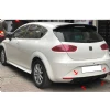 Seat Leon Mk2.5 Difüzör Difizör Plastik Parlak Siyah 2009 2010 2011 2012 Arka-bodykit-ek-karlık