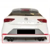 Seat Leon Mk3.5 Custom Difüzör ParlakSiyah Sağ Sol Çift 2017-2020 Arka-bodykit-ek-karlık