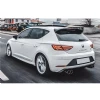Seat Leon Mk3.5 Custom Difüzör ParlakSiyah Sağ Sol Çift 2017-2020 Arka-bodykit-ek-karlık