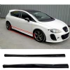 Seat Leon Mk2 Yan Marşpiyel Seti Mat Siyah Plastik 2 Adet 2006 2007 2008 2009 2010 2011 2012