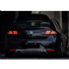 Seat Leon Mk2 Difüzör Difizör Plastik Parlak Siyah 2006 2007 2008 2009 Arka-bodykit-ek-karlık