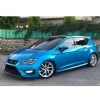 Seat Leon Mk3 Aero Yan Marşpiyel Seti Mat Siyah Plastik 2 Adet 2012-2020