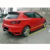 Seat Leon Mk3 Aero Yan Marşpiyel Seti Mat Siyah Plastik 2 Adet 2012-2020