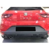 Seat Leon Mk3 FR Difüzör Difizör Plastik Parlak Siyah Sol Çift 2012-2016 Arka-bodykit-ek-karlık