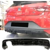 Seat Leon Mk3 FR Difüzör Difizör Plastik Parlak Siyah Sol Çift 2012-2016 Arka-bodykit-ek-karlık