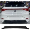 Seat Leon Mk4 Arka Ek Plastik Siyah Difüzör 2020 ve üzeri Arka-bodykit-ek-karlık