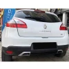 Renault Megane 3 Difüzör Difizör Plastik Parlak Siyah Servis Model Izgaralı Arka-bodykit-ek-karlık