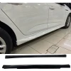 Renault Megane 4 HB Aero Yan Marşpiyel Seti Mat Siyah Plastik 2 Adet 2016 ve üzeri