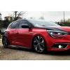 Renault Megane 4 HB Aero Yan Marşpiyel Seti Mat Siyah Plastik 2 Adet 2016 ve üzeri
