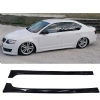 Skoda Octavia Mk3 Yan Marşpiyel Seti Mat Siyah Plastik 2 Adet 2013-2020