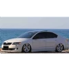 Skoda Octavia Mk3 Yan Marşpiyel Seti Mat Siyah Plastik 2 Adet 2013-2020