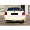 Skoda Octavia Mk3 Difüzör Difizör Plastik Parlak Siyah Egzoz Görünüm 2013-2020 Arka-difizör-bodykit-ek