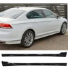 Vw Passat B8 R Line Yan Marşpiyel Seti Mat Siyah Plastik 2 Adet 2015 2016 2017 2018 2019