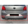 Vw Polo Mk5 Rieger Arka Ek Plastik Siyah Difüzör 2014-2017 Arka-bodykit-ek-karlık