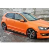 Vw Polo Mk5 Rieger Yan Marşpiyel Seti Mat Siyah Plastik 2 Adet 2009-2017