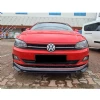 Vw Polo Mk6 Abt Ön Ek Plastik Siyah karlık-ön-ek-bodykit 2018 2019 2020 2021 Makyajsız Kasa