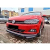 Vw Polo Mk6 Abt Ön Ek Plastik Siyah karlık-ön-ek-bodykit 2018 2019 2020 2021 Makyajsız Kasa