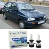Kia Pride Led Xenon Uzun + Kısa Far Ampulü H4 Access Yeni Seri Beyaz