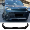 Toyota Proace City Ön Lip Plastik Parlak Siyah karlık-ön-ek-bodykit 2019-2024