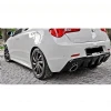 Alfa Romeo Guilietta Difüzör Difizör Plastik Parlak Siyah Sağ Sol Çift Çıkış Arka-bodykit-ek-karlık
