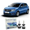 Dacia Sandero Uzun Led Xenon Kısa Far Ampulü H4 Access Yeni Seri Beyaz 2007-2016