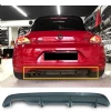 Vw Scirocco Mk1 Difüzör Parlak Siyah Sol Çiftli 2008 2010 2011 2012 2013 Arka-difizör-bodykit-ek