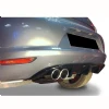 Vw Scirocco Mk1 Difüzör Parlak Siyah Sol Çiftli 2008 2010 2011 2012 2013 Arka-difizör-bodykit-ek