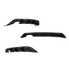 Vw Scirocco Mk1.5 Difüzör Parlak Siyah Sol Çiftli 2014 2015 2016 2017 Arka-bodykit-ek-karlık