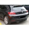 Vw Scirocco Mk1 Difüzör Difizör Plastik Parlak Siyah Sağ Sol Çiftli 2008-2013 Arka-bodykit-ek-karlık