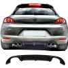 Vw Scirocco Mk1 Difüzör Difizör Plastik Parlak Siyah Sağ Sol Çiftli 2008-2013 Arka-bodykit-ek-karlık