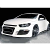 Vw Scirocco Rieger Yan Marşpiyel Seti Mat Siyah Plastik 2 Adet 2008-2017