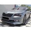 Skoda Super B Custom Ön Ek Plastik Siyah karlık-ön-ek-bodykit 2015 2016 2017 2018 2019
