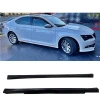 Skoda Superb Aero Yan Marşpiyel Seti Mat Siyah Plastik 2 Adet 2015 2016 2017 2018 2019