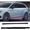 Skoda Superb HB Yan Marşpiyel Seti Mat Siyah Plastik 2 Adet 2015 2016 2017 2018 2019
