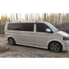 Vw Transporter T5 Yan Marşpiyel Seti Mat Siyah Plastik 2 Adet 2014-2017