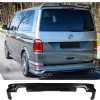 Vw Transporter T7 ABT Arka Ek Difüzör Siyah Plastik Arka-difizör-bodykit-ek-karlık