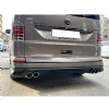 Vw Transporter T7 ABT Arka Ek Difüzör Siyah Plastik Arka-difizör-bodykit-ek-karlık