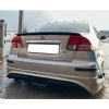 Honda Civic Vtec 2 Custom Arka Ek Plastik Siyah Difüzör 2001 2002 2003 2004 Arka-difizör-bodykit-ek